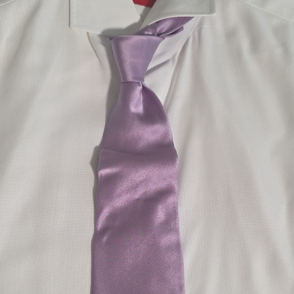 Bettini Handmade Formal Silk Tie, Lavender